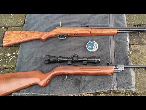Restored Crosman 1400 pumpmaster & HW 30.