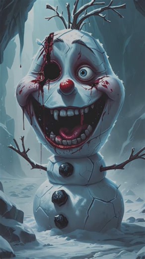 What If Frozen was a Horror movie? l creepy Elsa & Anna Radesigns #scary #creepy