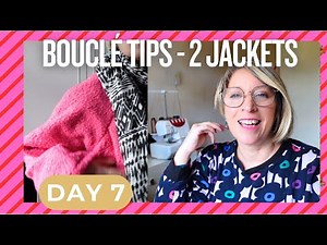 My Bouclé Sewing Journey: Mistakes, Tips & What Worked | Vlogmas Day 7