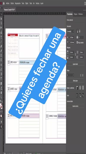 Aprende a poner fechas automáticas en InDesign