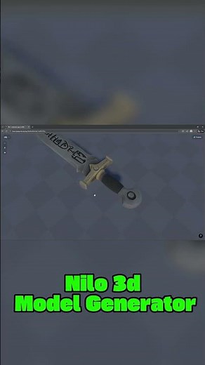 Nilo is the Best 3d Ai Modeler #roblox #ai #trending #trendingshorts #viral