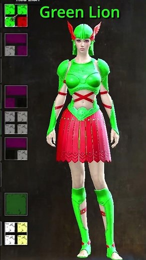 WHITE, BLACK and PRIMARY DYES IN GW2! #dyes #gw2 #fashion