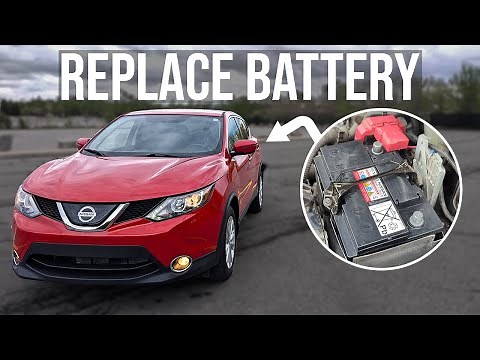How to [EASILY] Replace the Battery - Nissan Rogue Sport / Qashqai (2017-2022)