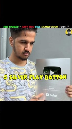 Day 43 – ‪@DesiGamers_‬ ₹10 Lakh+ Gaming Room Tour 😱 | Amit Bhai Setup Reveal 2025 💻🔥#desigamers