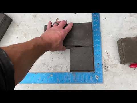 How to cut a CORNER DETAIL for pavers and bricks! Take your project to the next level. #pavers #diy
