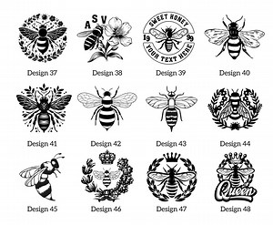 Custom Bee Logo Wax Seal Stamp Kit: Hand Drawn Design - Etsy UK