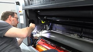 How to Do a Anilox Coating Roller Quick Change on the Heidelberg Speedmaster XL 106