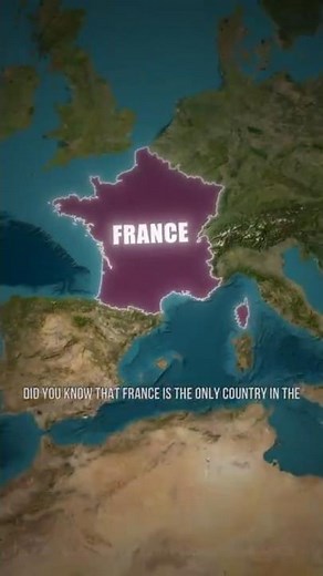 Why Does France Have 12 Time Zones? 🤔🗺️ #facts