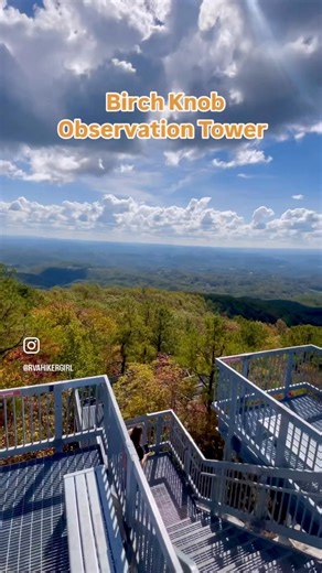 551K views · 4.8K reactions | 朗 Gorgeous 360 degree VIEWS from this VIRGINIA bucket list observation tower You can see 6 states from the top: Kentucky, Tennessee, West Virginia, Ohio, North Carolina, & Virginia ️ Located in Southwestern VA in Clintwood ( LINK in comments with more info) #Virginia #fall #blogger #hikingadventures | RVA Hiker Girl | Facebook