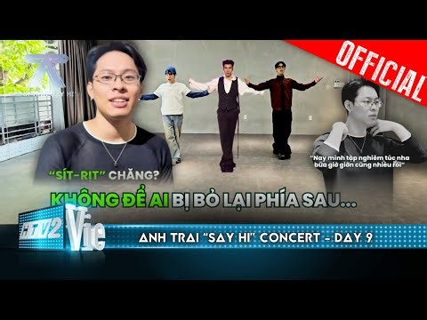 [CONCERT DAY 9] HIEUTHUHAI suddenly appears with the team "Innocent Pain", HURRYKNG switches to a...