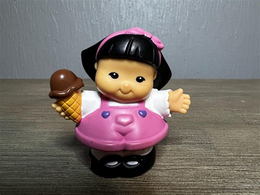 Fisher Price Little People Sonya Lee Ice Cream Girl Figure 2003 - Etsy