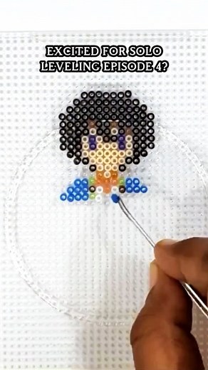Solo Leveling Sung Jin Woo Chibi using Perler beads 😎 Hi, all. In this video, I'm making Sung Jin Woo from the anime Solo leveling as a Chibi using perler beads. Hope you like it. If you like watching creative anime chibis handmade using beads, please consider following. It motivates me a lot. Plus it is absolutely free 💯. Share this video with your friends who love Na Honjaman Rebeleop (나 혼자만 레벨업) Manhwa or Solo Leveling (Only I Level Up) Anime. See you in the next video. Until then, Sayonara