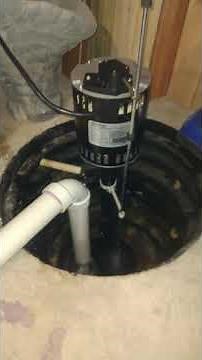 New Pedestal Sump Pump