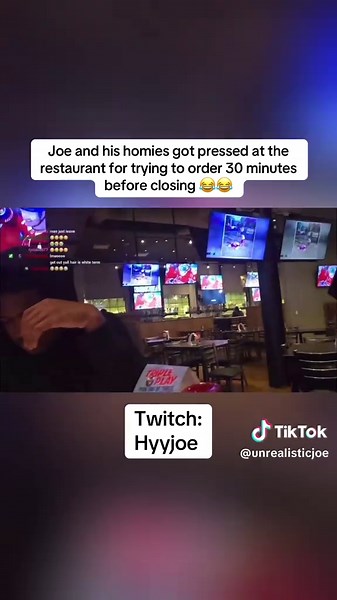 Joe's Hilarious Restaurant Closing Encounter