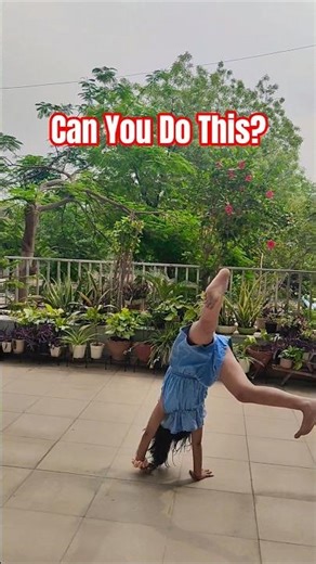My Daughter Learned a Cartwheel in 1 Day 😱 #familyshorts #shorts #trending #viralvideo
