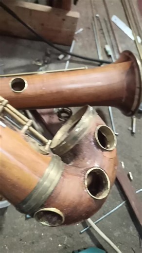 wooden Soprano saxophone in progress#saxophonecover #woodwind #uniquesaxophone #woodensaxophone #saxophone #tenorsaxophone #tenorsax #saxofonista #saxophone🎷 #saxophonist #woodensax #soprano #saxophonecover #sopranosax #sopranosaxophone #kennyg