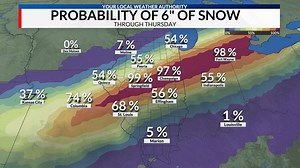 Observing trends in weather models is very important to forecasters. You can see how the European model ensemble has trended northwest for the swath of 6" inches of snow over the last 24 hours. The GFS Ensembles are a tad further north. While exact snow accumulations remain uncertain here's what we do know... - A winter storm will have a significant impact on Central Illinois Tuesday night through Thursday - Models are focusing in on areas between the Illinois River and I-70 for the heaviest sno