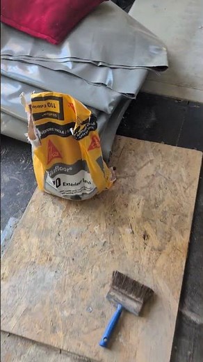 Testing Sika Floor 110 for thick floor leveling!
