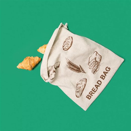 Linen Bread Bags for Homemade & Store-bought Bread, Reusable Bread Bags With Drawstring, Keep Bread Fresh Longer, Baguette, Loaf Bag - Etsy