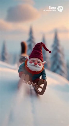 Funny laughing gnome — cute short animation 😅 #asmr #kids