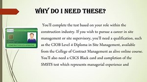 Tips For SMSTS and CSCS Card Tests