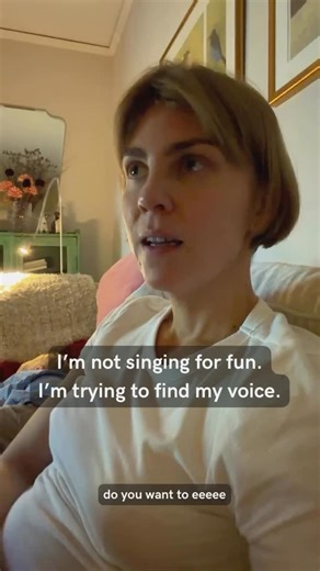 Diana on Instagram: "I’m not singing because it’s fun. I’m singing because I’m fighting to get my voice out. I don’t want to sing. I want to speak like everyone else.. But when my stutter takes over and my words get stuck, I experiment. Not out of joy, but out of necessity. And sometimes, singing feels easier than talking. This isn’t a solution. It’s not something I prefer. It’s just a way to stay connected when speech feels impossible. #stutteringawareness #disabilityvisibility #reallife #voice