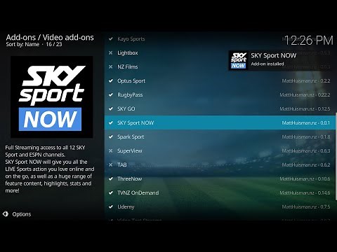 How To Install Sky Sports Kodi Addon 2024 on Kodi 21 Omega | best kodi add on for sports