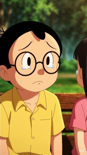 Shizuka Nobita sad song video # #youtubeshorts #nobitashizuka #shortvideo #aishorts #youtube #viral