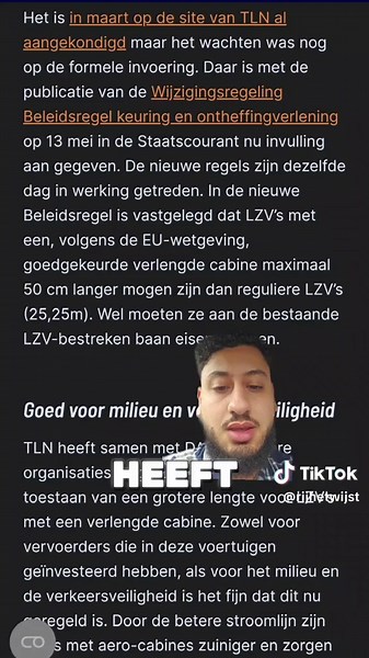 LZV 25,75 Meter: Nieuwe Regels voor Vrachtwagens