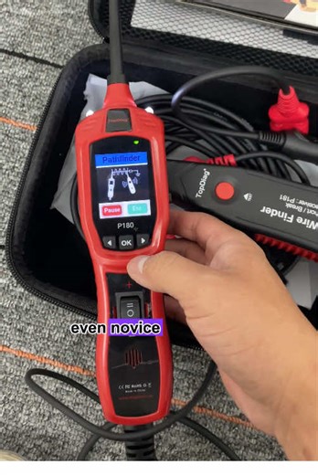 Multifunctional automotive circuit diagnostic instrument with new intelligent path-finding and circuit-breaking function#diagnostic #tools #automotive #TopDiag #circuit