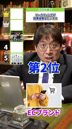 プロが選ぶ！マーケティングが効果抜群なビジネスTOP5！