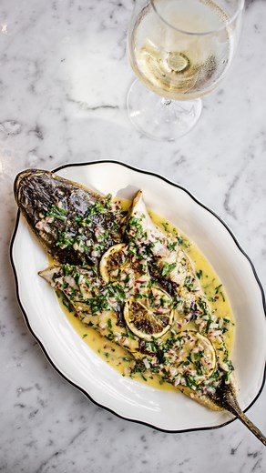 Nelson Bay Flathead with Sea Salt and Lime @kieren_1998 messaged and asked us about the beurre blanc sauce on this dish and how it was made. Strictly speaking, with the addition of fish stock and fish sauce, it’s not quite a beurre blanc but it’s just as simple and delicious! | Rick Stein at Bannisters
