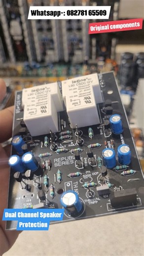 Dual relay speaker protection | Dual relay speaker protection | Double relay for left/right channel, mounting, indicator ✔️ Whatsapp-: 082781 65509 Catalogue-:https://wa.me/p/28707684718875621/918278165509 #dualrelay #ad #amazonaffiliatelink #SpeakerProtection | Amplifier Part's