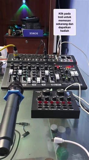 MOREFAND CS4/6/8 Audio Mixer, 4/6/8 Channel DJ Mixer, with USB MP3 Bluetooth Input 48V Sound Card Console, Suitable for Live Performance, Home Stage, KTV audio Karaoke Amplifier