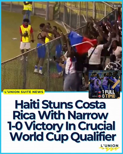 213K views · 4.6K reactions | LET'S GO HAITI ⚽️ In a tense and...
