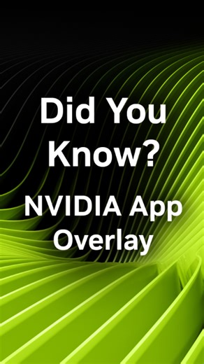 2.3K views | Want to check DLSS overrides, system vitals, and more without leaving your game? Find out how NVIDIA Overlay in the NVIDIA app makes it easy in the latest Did You Know episode! | NVIDIA GeForce Philippines | Facebook