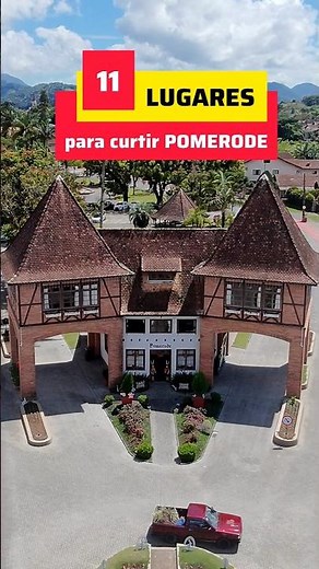 ✨ 11 lugares imperdíveis para curtir em Pomerode – SC ✨