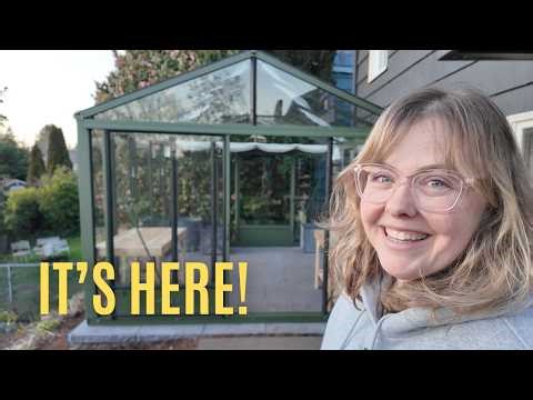 The Wait is Over: Step Inside My New Greenhouse!