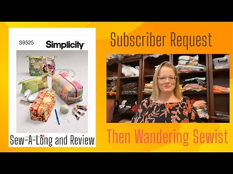 Simplicity 9525 sew a long and pattern review, Subscriber Request!