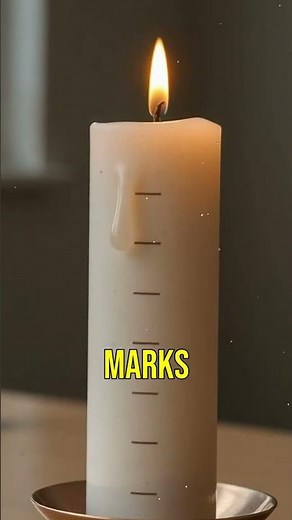 How Candle Clocks Used to work #facts #history