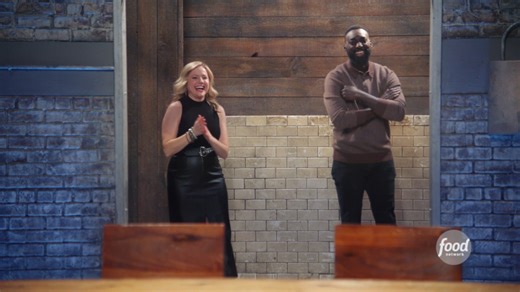 Chef Eric Adjepong Jaymee Sire are bringing the energy AND the talent to #BeatBobbyFlay 🔥 Will their handpicked chefs have what it takes to take down Bobby Flay? Tune in tonight @ 9|8c to find out! | Food Network