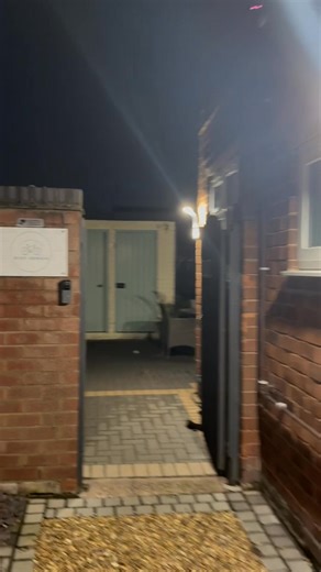 New lighting fitted today for the winter months and dark nights. On arrival at Bike Bench just head to the side gate and press the bell. | Bike Bench