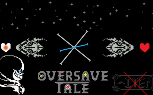 元旦特辑:[世界第三]OverSave-Tale Sans全阶段一命无药!!!