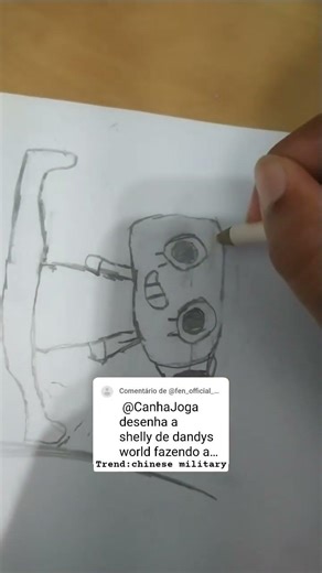 DESENHANDO O QUE VOCÊS PEDEM PT2 ‪@fen_official_fox_oc_endling‬ #memes #fy #dandysworld #chinese