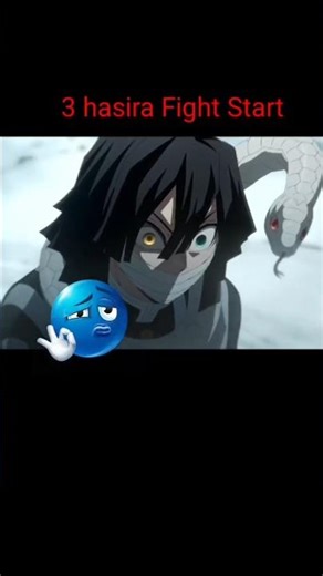Snake,Wind and Mist Hashira Fighting 🥶 #demonslayer #subscribe #anime