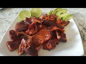 PANCITA DE PUERCO( BUCHE) ADOBADA AL HORNO, RIQUICIMA!!!!