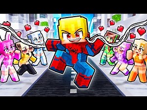 Rizzing Girls As SPIDERMAN in Minecraft!