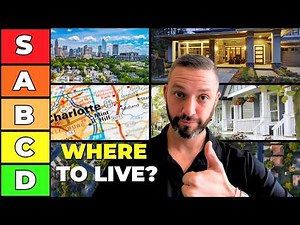 I Ranked Charlotte NC's BEST & WORST Suburbs (2025 Tier List)