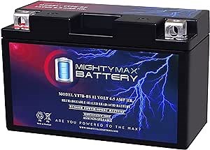 Mighty Max Battery YT7B-BS 12V 6.5AH Replacement Battery for Bombardier (Can-Am) DS450