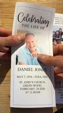 Funeral Programs Made Easy: How To Print and Fold a Trifold Funeral Program